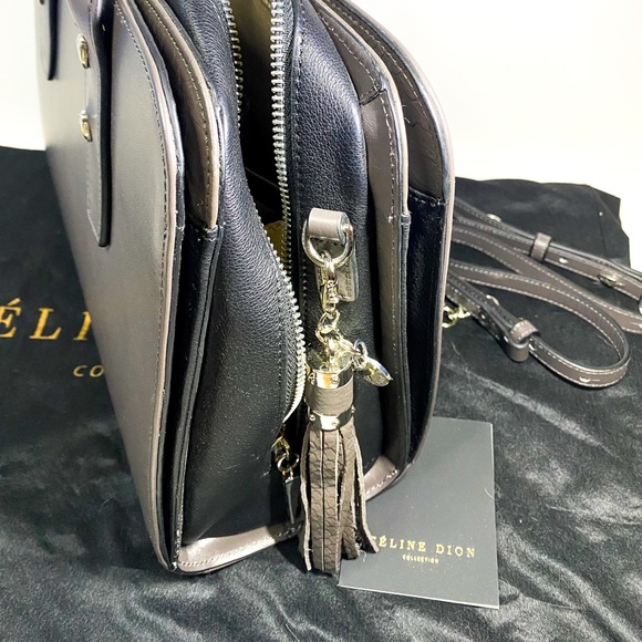 Grey Céline Dion Purse with strap - Picture 8 of 10